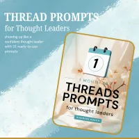 1 Month Of Thread Prompts for Thought Leaders (Health) – Image 2
