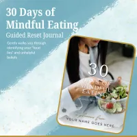 30 Days of Mindful Eating - Guided Reset Journal – Image 2