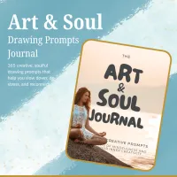 Art & Soul: Drawing Prompts Journal – Image 2