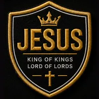 Jesus Badge - King of Kings – Image 1