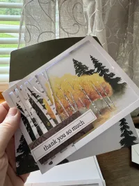 Greeting Card Blank Single: "thank you so much" – Image 2