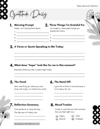 Sunflower Daily Gratitude Journal $8 – Image 3