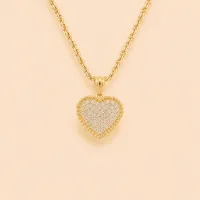 Diamond Heart Necklace – Image 3
