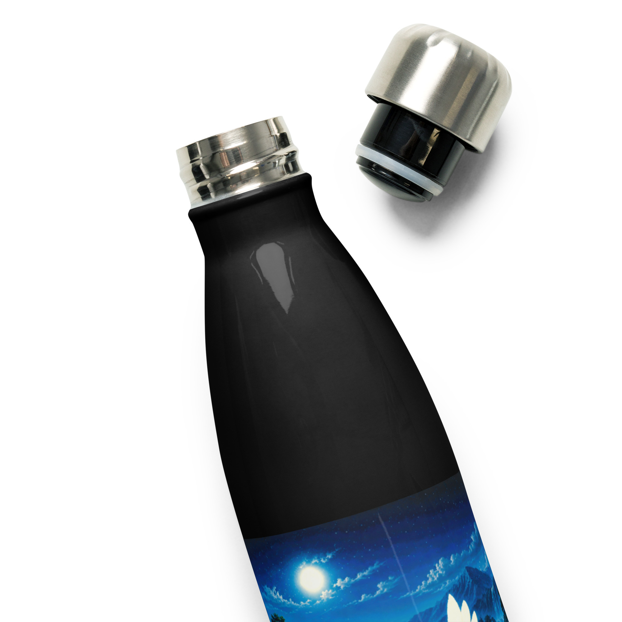 Hamsa Stainless Steel Bottle – Image 4