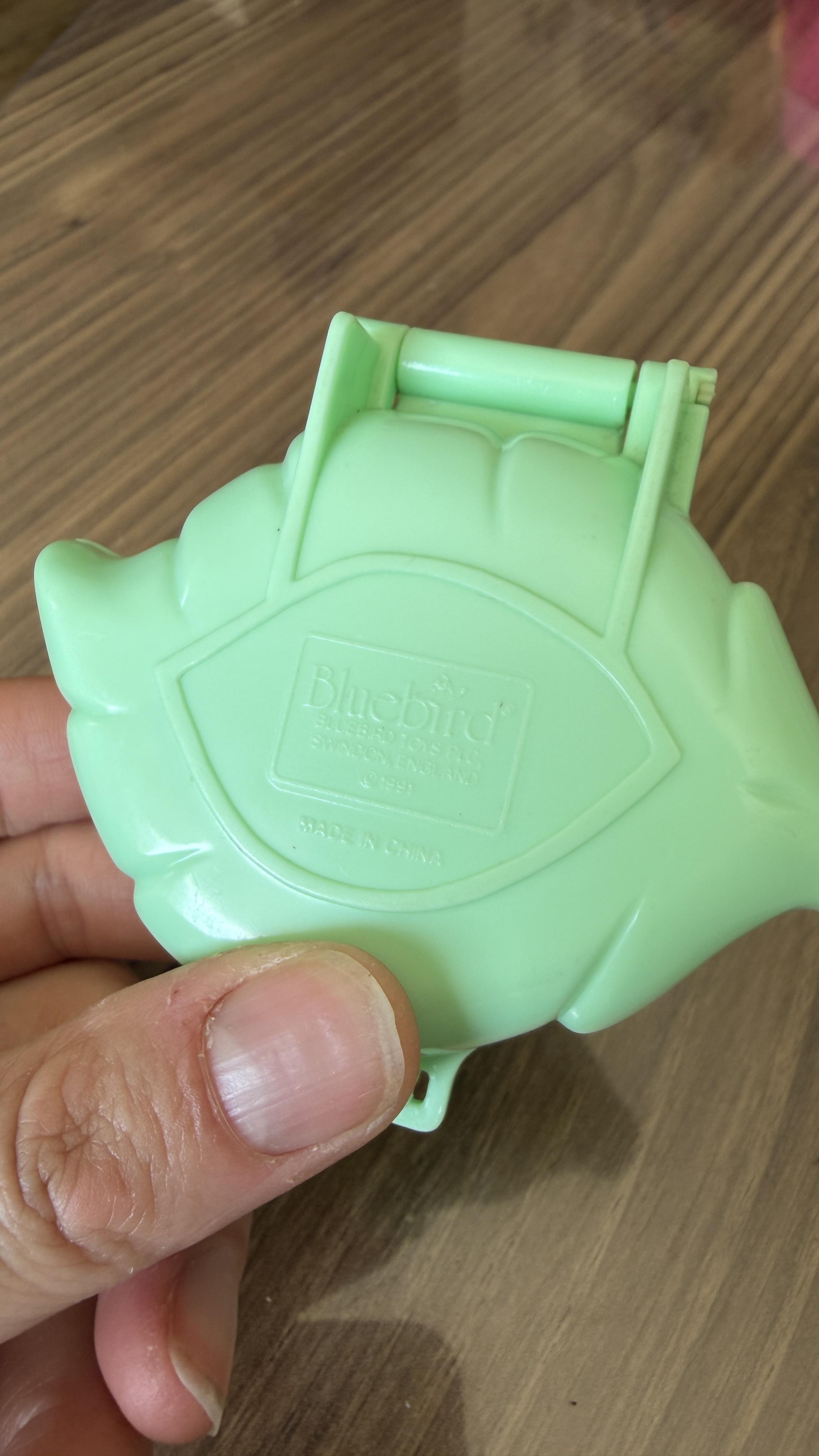 Vintage Polly Pocket Earring Case with Earrings 1991 | Bluebird Toys Compact – Image 4
