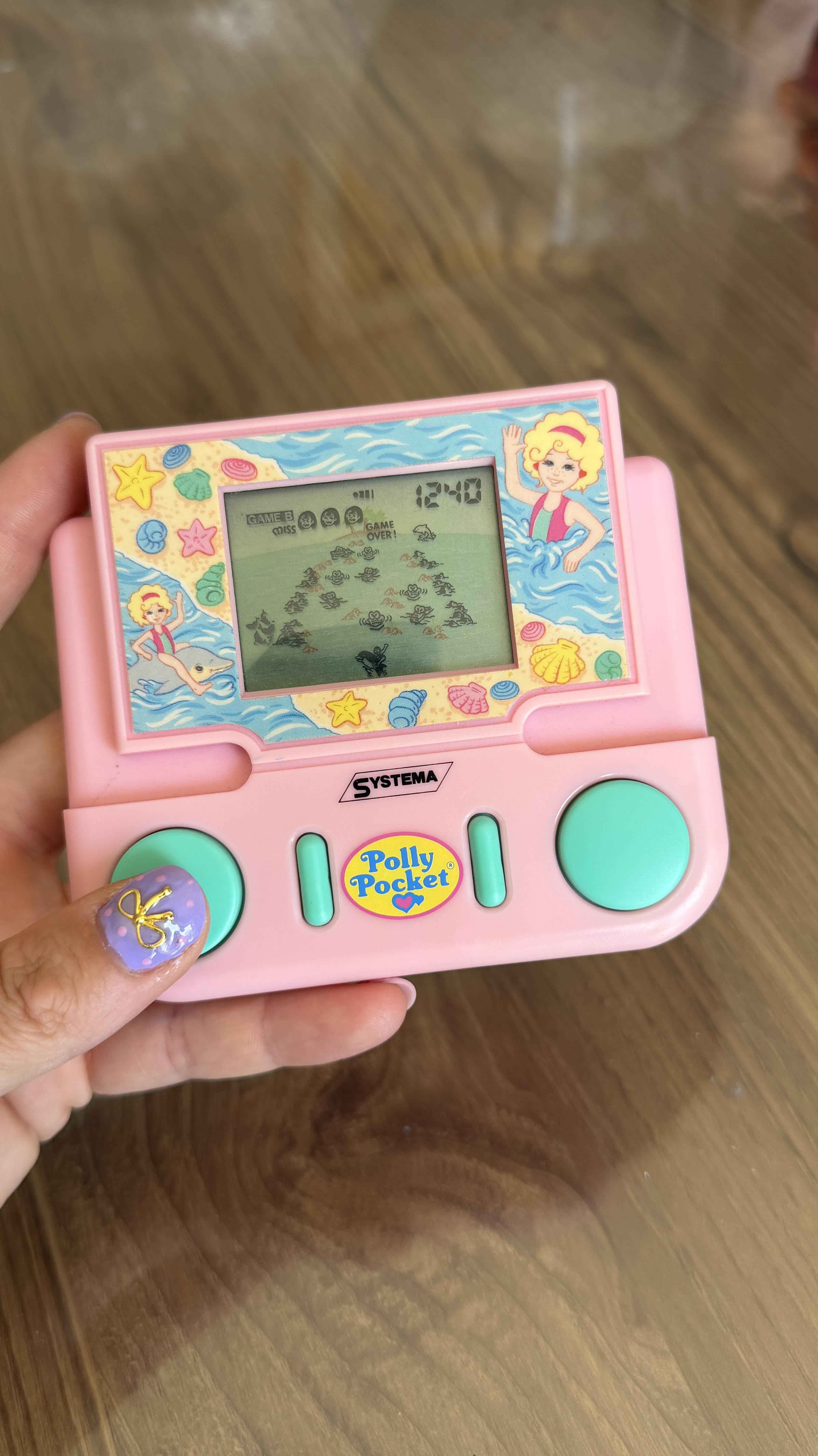 Systema Polly Pocket Dolphin Rescue LCD Game - Rare Handheld – Image 2
