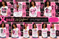 Dare2B Different Cancer Awareness Collection – Image 1