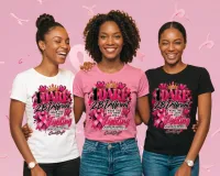 Dare2B Different Cancer Awareness Collection – L, White, Crew Neck, I Dare 2B Different for Those Still Fighting