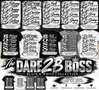 Dare2B Boss Black & White Collection – Image 1