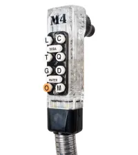 Wunder-Bar M4-10550KSM3 10 Button Soda Gun with 3' Hose - 5 Carbonated, 3 Non-Carbonated – Image 1