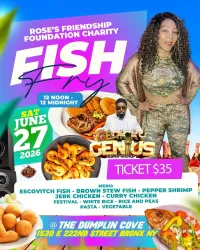 Rose’s Friendship Foundation Charity - FISH FRY – Image 1