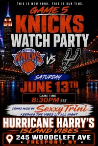 GAME 5 * KNICKS WATCH PARTY SATURDAY JUNE 13™ GAME TIME 8:30PM EST  – Image 1