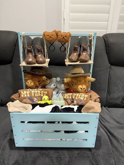 Country Style Twin Baby box – Image 1