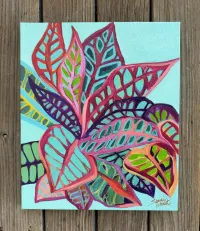 Abstracted Croton #2 – Image 1