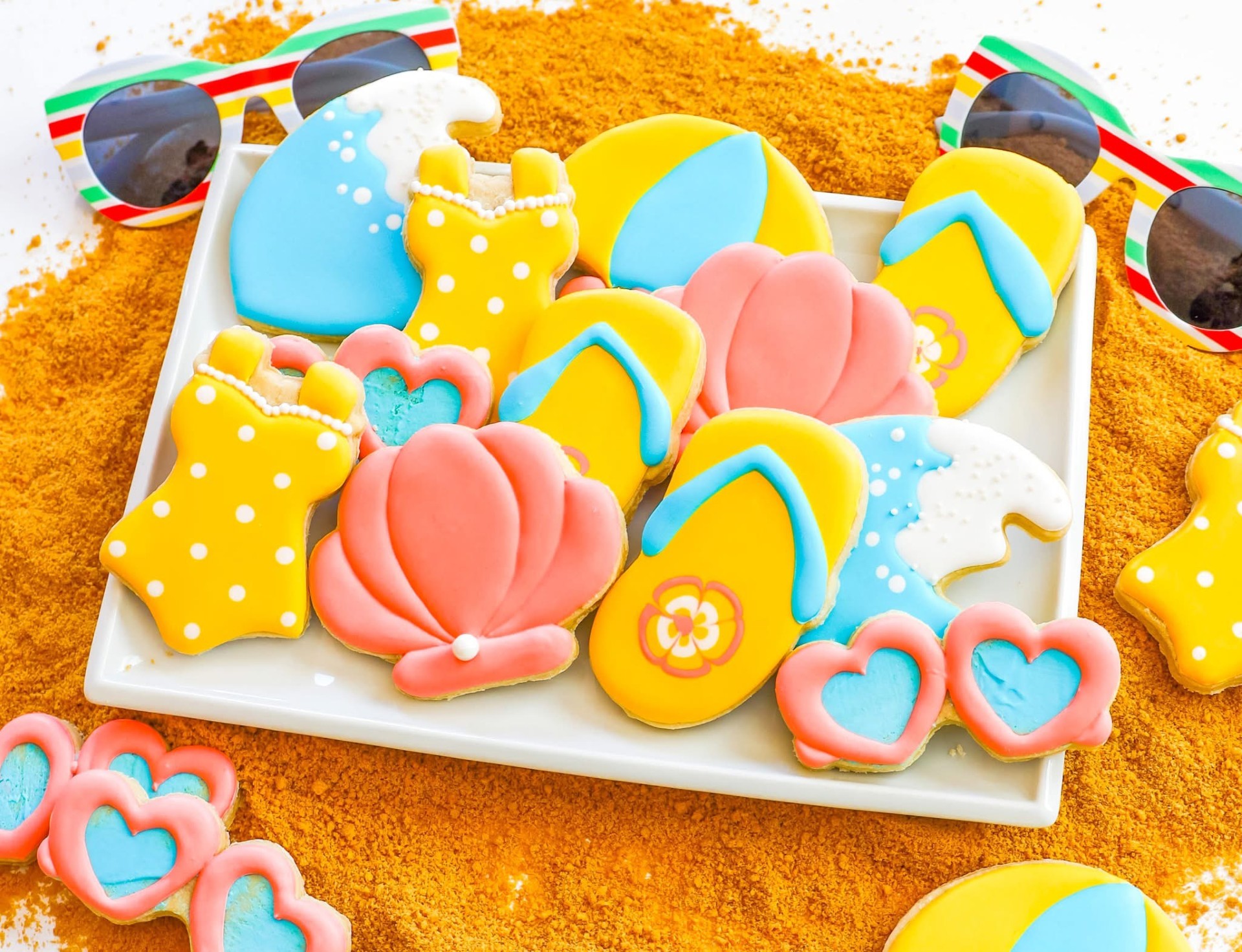 Sandy and Sun Cookie Creations Class - June 7th 1-3pm – Image 1