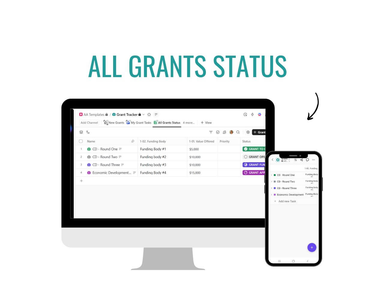 ClickUp Grant Tracker Template Pack – Image 9