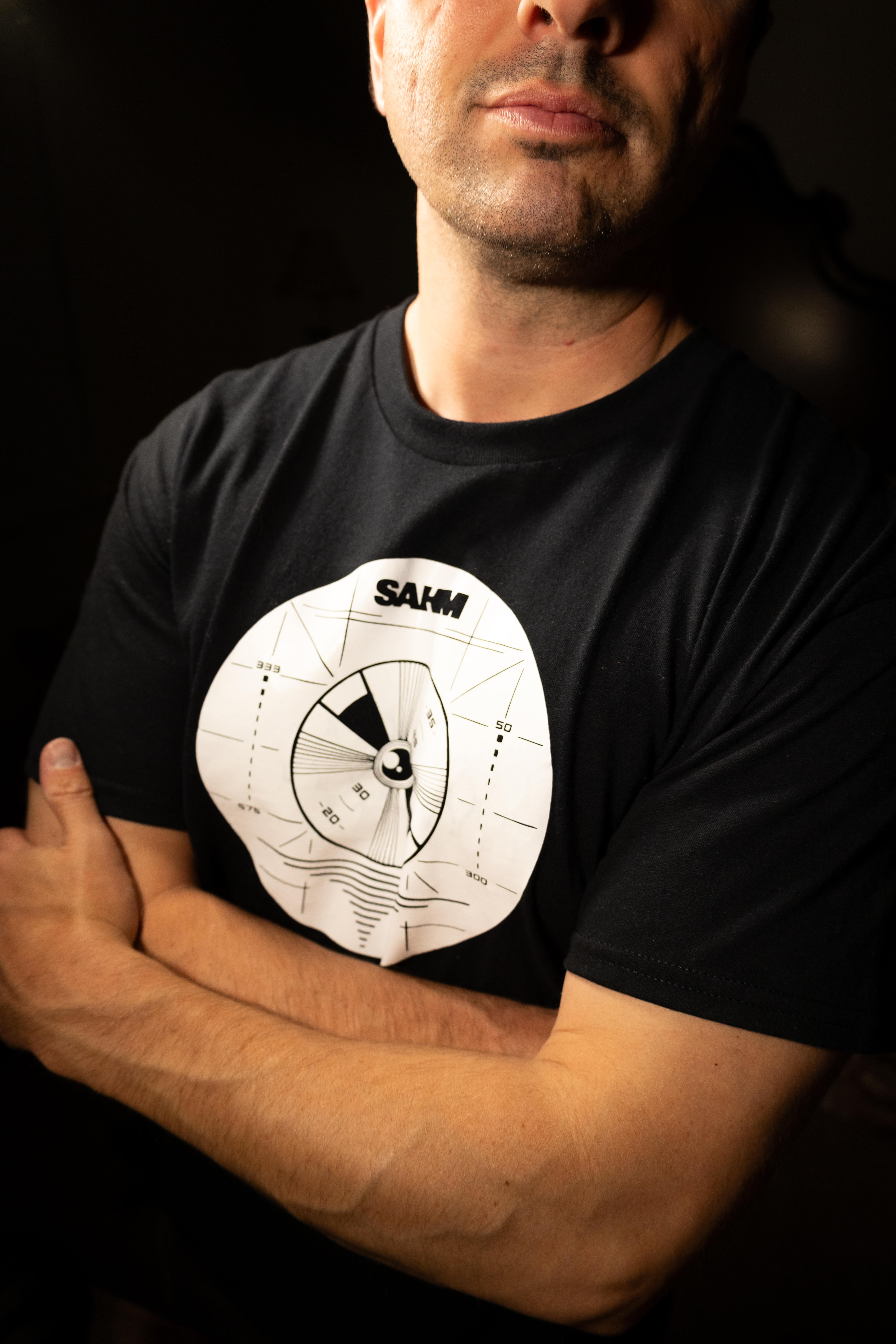 SAHM x DBN Test Signal Tee – Image 2