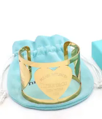 Stainless Steel Bracelet Tiffnay & Co Gold – Image 1