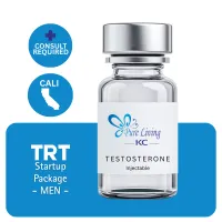 TRT CALI Men's Startup Package 60 days (Consult, Labs, Cypionate 200mg/mL 10mL + Anastrozole 24×1mg) – Image 1