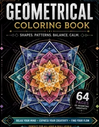 Geometrical Coloring Book – Image 1