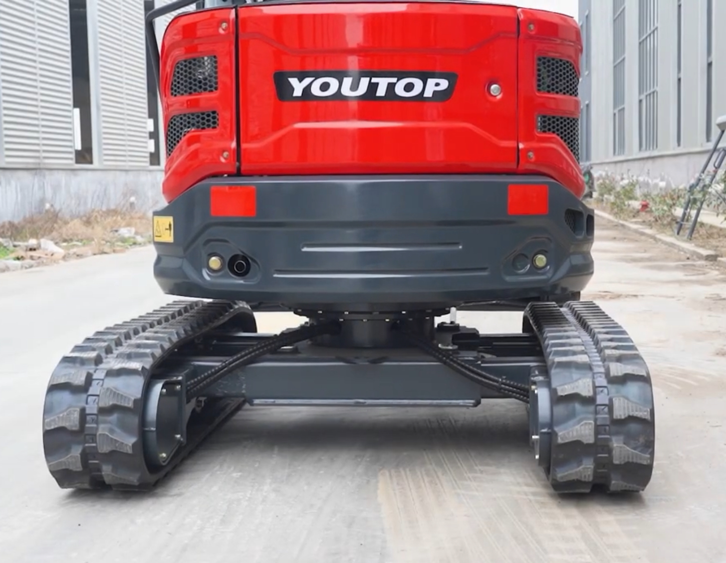 YOUTOP YT27 PRO EXCAVATOR WITH PISTON PUMP, LOAD SENSING VALVE, EXPANDING TRACKS – Image 5
