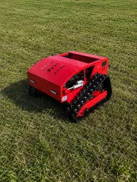REMOTE CONTROL RUBBER TRACKED LAWN MOWER – Image 1