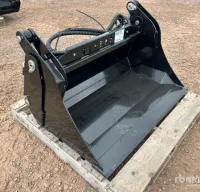 Mini Skid Steer 4in1 Bucket. 39" Wide With Quick Couplers – Image 2
