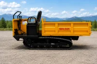 SDLD25 / CD25 Rubber Tracked Hydraulic Dumper | 3,300 lb Capacity | 15HP RATO 420cc Engine | Financing & Canada-Wide Shipping – Image 2