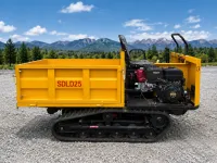 SDLD25 / CD25 Rubber Tracked Hydraulic Dumper | 3,300 lb Capacity | 15HP RATO 420cc Engine | Financing & Canada-Wide Shipping – Image 3