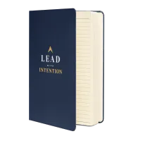 Lead With Intention Leadership Journal | Navy Hardcover – Image 2