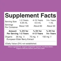 Elderberry Drops, Blueberry, Raspberry, Organic – Image 2