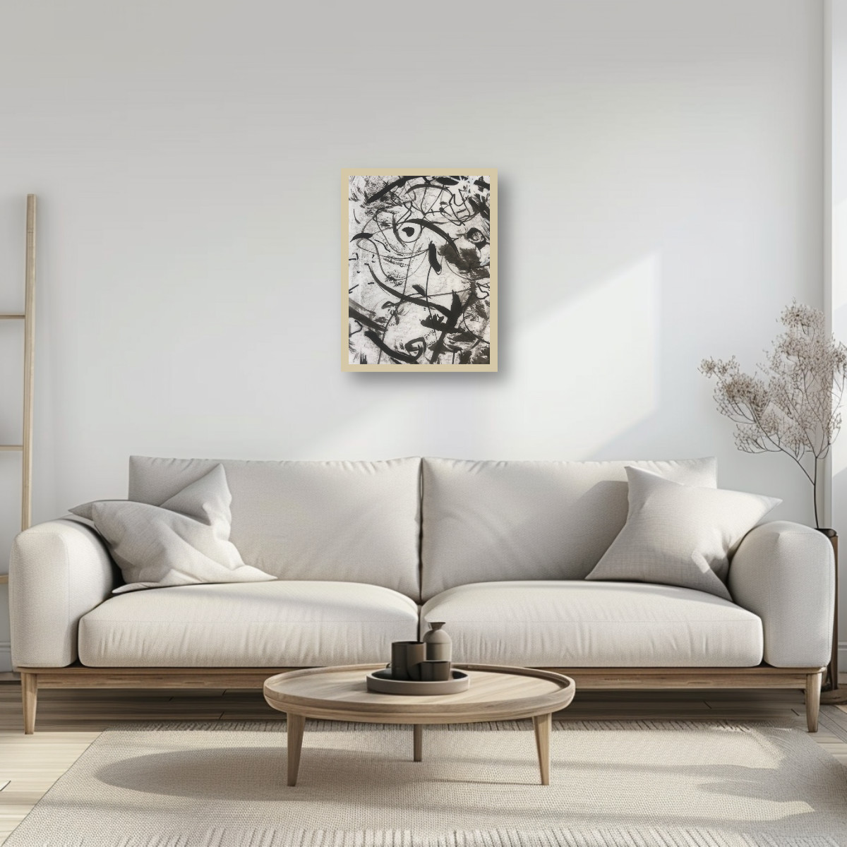 Perceptual Field 0142 – Something Looking Back – Framed Print – Image 12