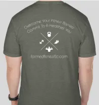 Formed Fitness T-Shirt - Green – Image 3