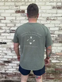 Formed Fitness T-Shirt - Green – Image 2