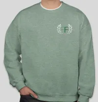 Formed Fitness Crew Neck - Green – Image 3