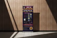 Pull-up banners - Black Base 13oz Matte Vinyl – Image 1