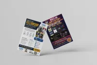 1,000 Postcards -14pt + UV Double sided – Image 1