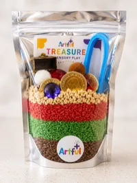 Artful+ Sensory Bags – Treasure Hunt