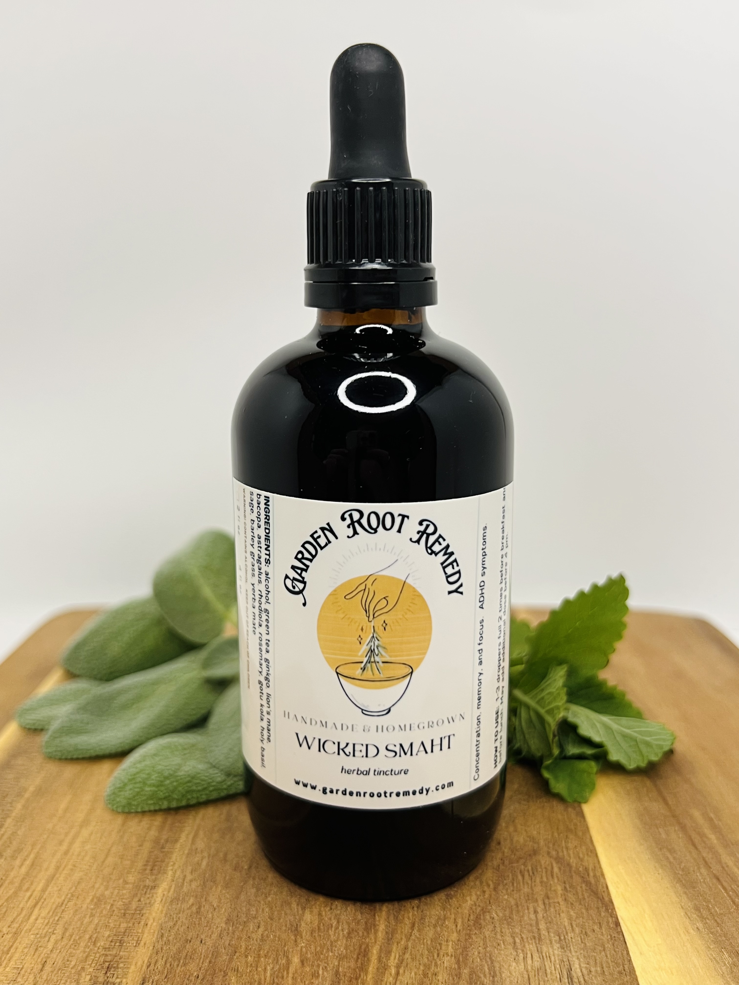Wicked Smaht Tincture & Capsules – Image 2