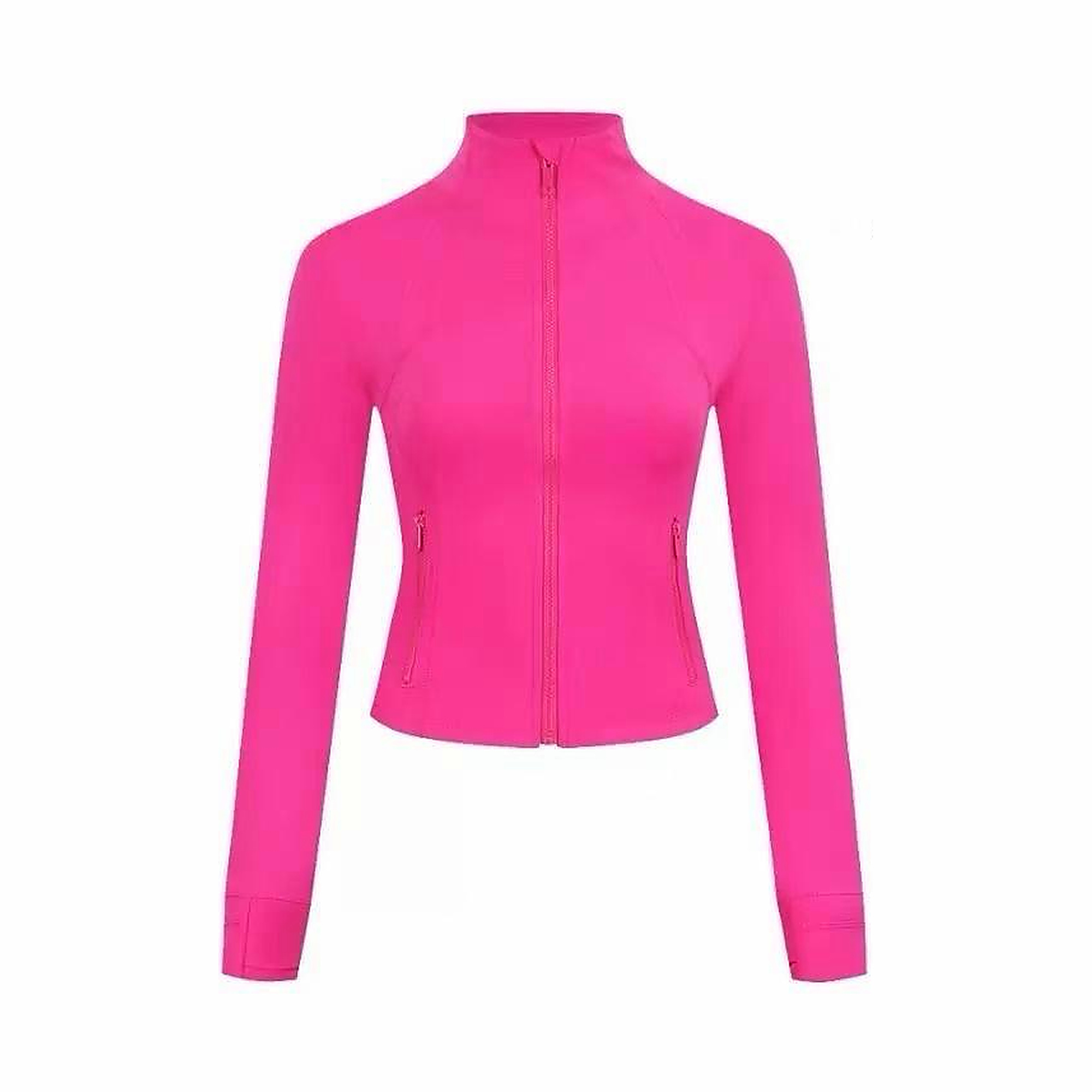 ELOA Seamless Long Sleeve Top – M, Pink