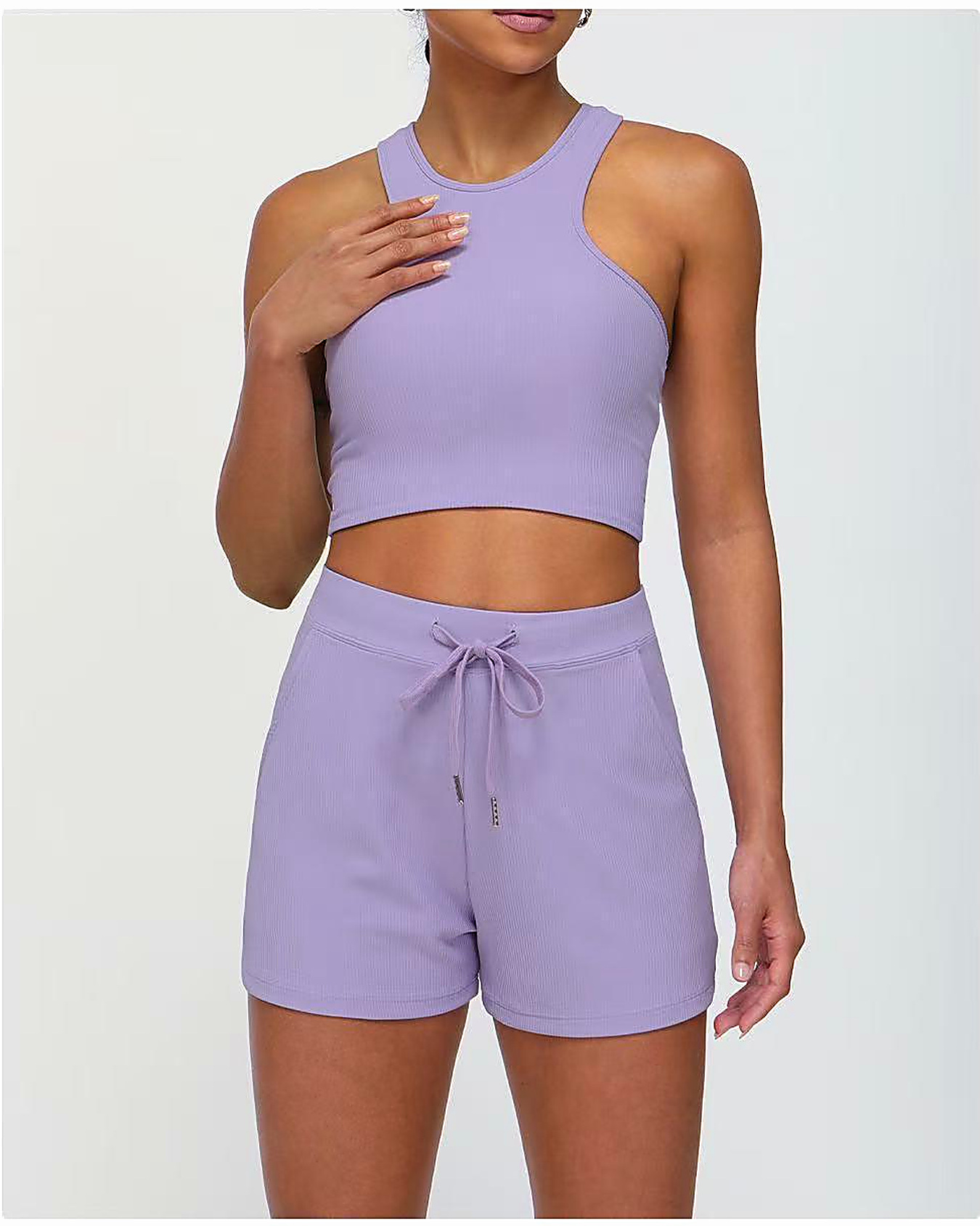 ELOA Seamless Top – M, Purple