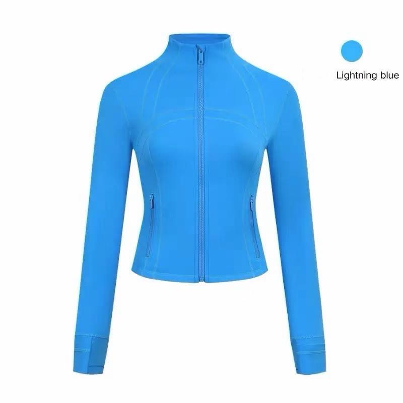 ELOA Seamless Long Sleeve Top – M, Cobalt Blue