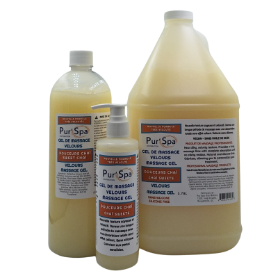 Gel de massage Velours Douceur Chaï. Une odeur gourmande, épicée pour un soin cocooning réconfortant. – Image 1