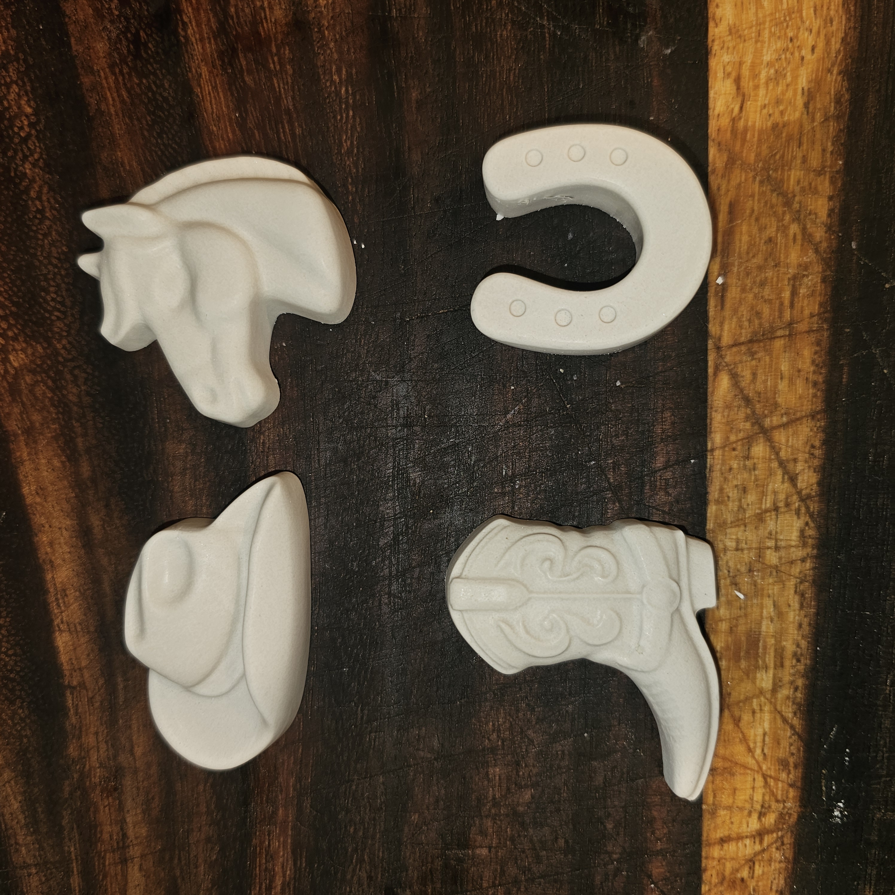 Rodeo Cowboy & Cowgirl Equestrian Horse Plaster Painting Kit | Screen-Free Activity | Birthday Party Favor | Homeschool – Image 2