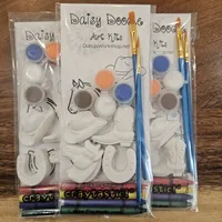 Rodeo Cowboy & Cowgirl Equestrian Horse Plaster Painting Kit | Screen-Free Activity | Birthday Party Favor | Homeschool – Image 2