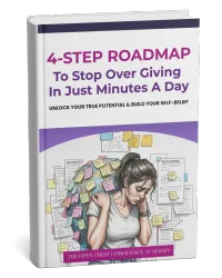 4 STEP ROADMAP TO STOP OVER GIVING IN MINUTES A DAY – Image 1