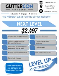 Next Level GutterCon Early Bird Ticket – Image 1