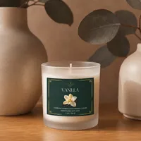 Natural Coconut Wax Candle — 7 Oz / 198 g – Vanilla
