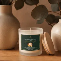 Natural Coconut Wax Candle — 10 Oz / 283 g – Pumpkin Raffle and Spice Latte