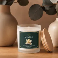 Natural Coconut Wax Candle — 12 Oz / 340 g – Vanilla